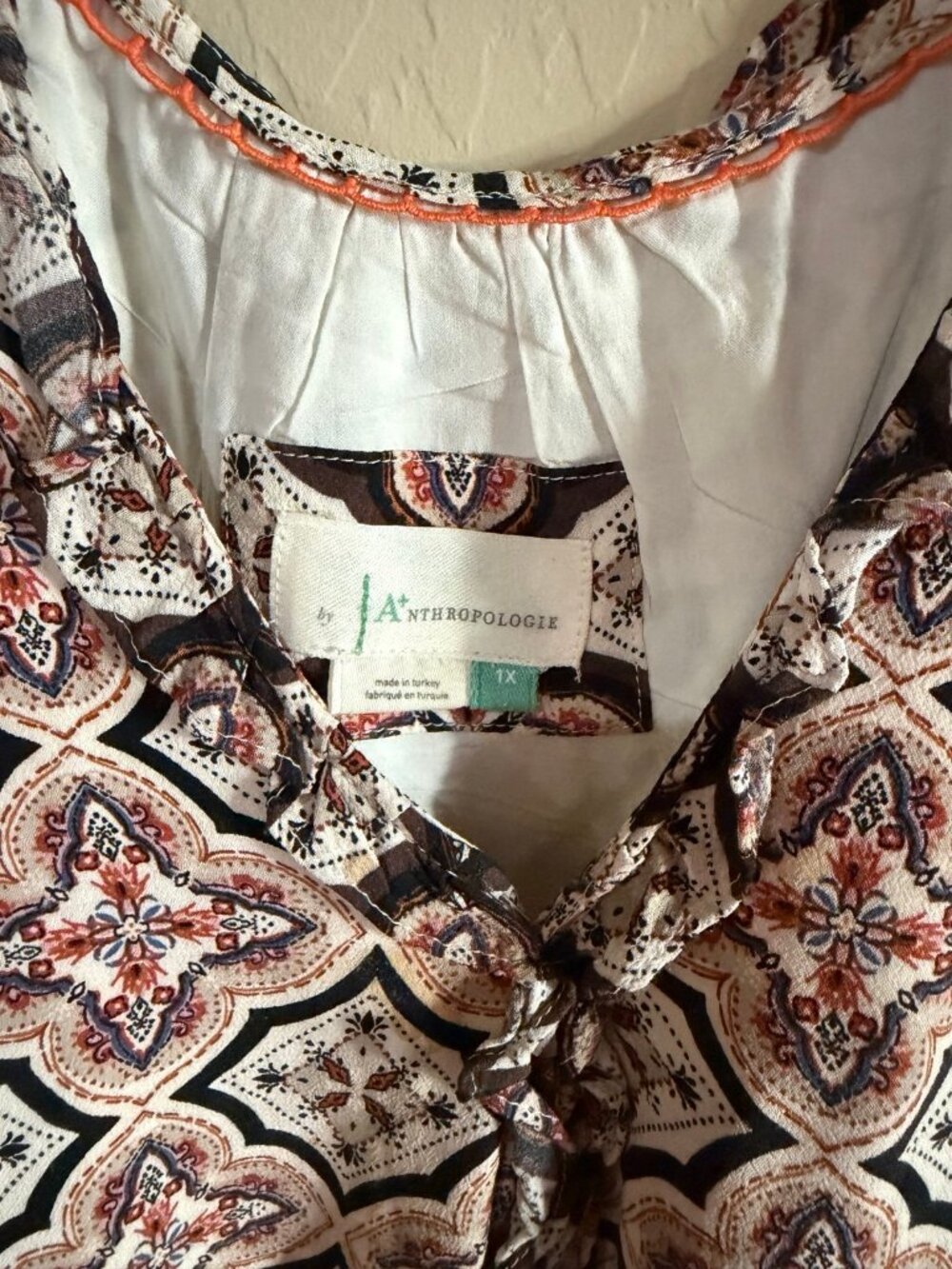 Anthropologie boho mini dress - Picture 2 of 3
